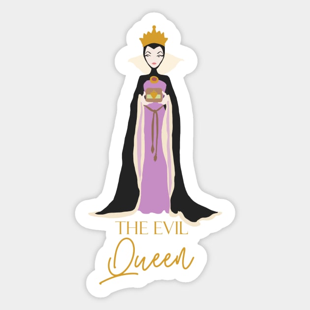 Evil Queen Sticker by littlemoondance